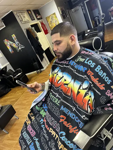 Clean fade at Notice Barbershop