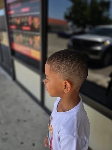 Fresh cut for a young client